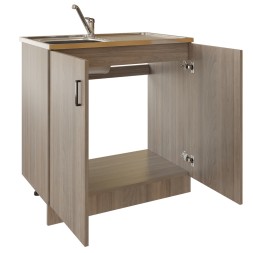 Тумба 80 ЛДСП шимо/ясень светлый - 535089 