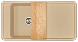 Кухонная мойка AQUATON Беллис 97 цвет Латте (1A725132BS260)