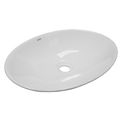 Раковина Azario накладная белый глянец. Размер: 500х355х90мм (AZ-1025-S)