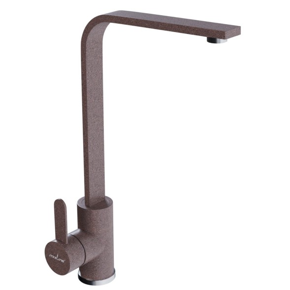 Смеситель для кухни 35к MIXLINE ML-GS14 (307) терракотовый высок. излив - ML-GS14 (307) 