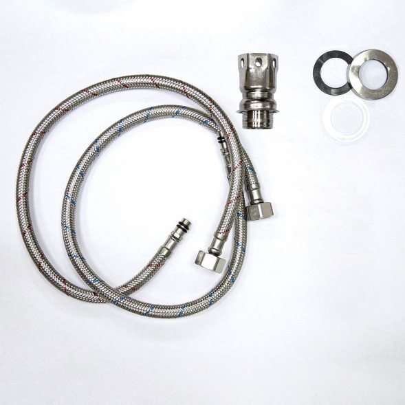 Смеситель для кухни 35к MIXLINE ML-GS14 (307) терракотовый высок. излив - ML-GS14 (307) 