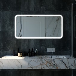 Зеркало MIXLINE &amp;quot;Мальта&amp;quot; 600*1200 (ШВ) бесконтактный сенсор,светодиодная подсветка, гор/верт крепеж - MLZ.Malt.6-12.2.4 