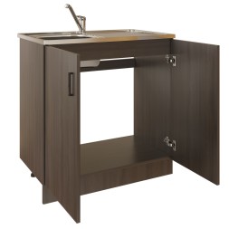 Тумба 80 ЛДСП шимо/ясень темный - 535090 