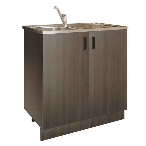 Тумба 80 ЛДСП шимо/ясень темный - 535090 