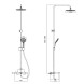 Душевая система Azario GALAXY термостатический картридж, хром (AZ-67B47EV1-1DC1J19A-ZH3394A-HB1153C)
