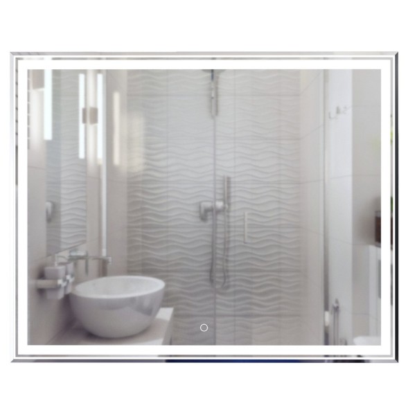 Зеркало MIXLINE &amp;quot;Мелис&amp;quot; 1000*800 (ШВ) сенсорный выключатель, светодиодная подсветка - MLZ.Me.10-8.1.2 