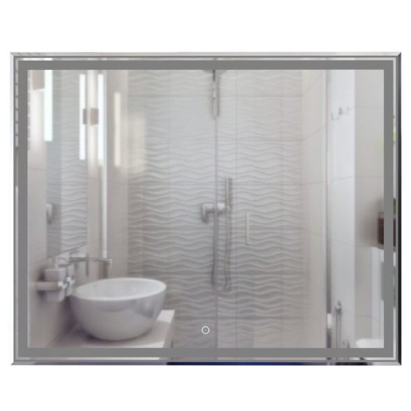 Зеркало MIXLINE &amp;quot;Мелис&amp;quot; 1000*800 (ШВ) сенсорный выключатель, светодиодная подсветка - MLZ.Me.10-8.1.2 