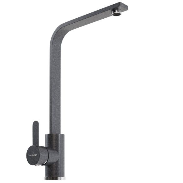 Смеситель для кухни 35к MIXLINE ML-GS14 (309) темно-серый высок. излив - ML-GS14 (309) 