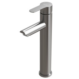 Смеситель для раковины 35k MIXLINE MLSS32-042 "Stainless" высокий излив НЕРЖ - MLSS32-042