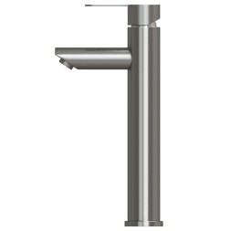 Смеситель для раковины 35k MIXLINE MLSS32-042 "Stainless" высокий излив НЕРЖ - MLSS32-042