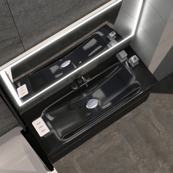 Зеркало MIXLINE &amp;quot;Норма&amp;quot; 1200*800 (ШВ) сенсорный выключатель, светодиодная подсветка - MLZ.Nom.12-8.1.2 