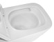 Унитаз подвесной Azario Cascad 525x345x360 безободковый, система смыва &amp;quot;Скрытое Торнадо&amp;quot;, в комплекте с быстросъемным сиденьем микролифт (AZ-2303A)