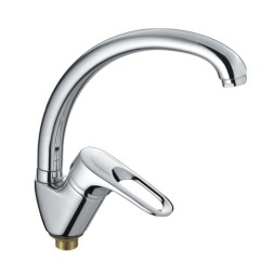 Смеситель для кухни 40к HB4104-2 HAIBA с/отв боковая п/гайку - HB4104-2 