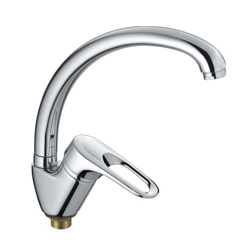 Смеситель для кухни 40к HB4104-2 HAIBA с/отв боковая п/гайку - HB4104-2 