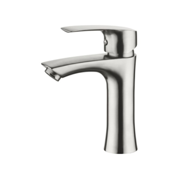 Смеситель для раковины 35к L71001 Ledeme литой, под гайку, нерж. сталь - L71001 