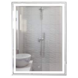 Зеркало MIXLINE &amp;quot;Мелис&amp;quot; 600*800 (ШВ) сенсорный выключатель, светодиодная подсветка - MLZ.Me.6-8.1.2 