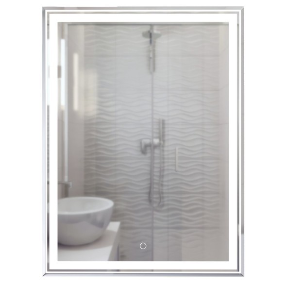 Зеркало MIXLINE &amp;quot;Мелис&amp;quot; 600*800 (ШВ) сенсорный выключатель, светодиодная подсветка - MLZ.Me.6-8.1.2 