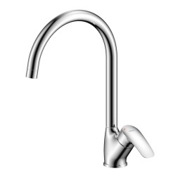 Смеситель для кухни 35к Milardo RORSB0JM05 "Rora" высокий пов. излив, ХРОМ - RORSB0JM05