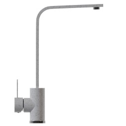 Смеситель для кухни 35к MIXLINE ML-GS14 (310) серый высок. излив - ML-GS14 (310) 