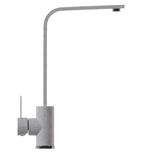 Смеситель для кухни 35к MIXLINE ML-GS14 (310) серый высок. излив - ML-GS14 (310) 