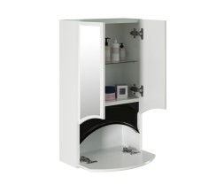 Зеркальный шкаф "РАДУГА-46" ОДУВАНЧИК белый без подсветки - 528041