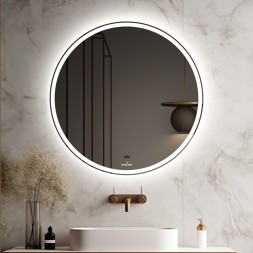 Зеркало MIXLINE &amp;quot;Анита-2&amp;quot; 500*500 (ШВ) бесконтактный сенсор, светодиодная подсветка+подогрев - MLZ.Ani.5-5.1.2.3 