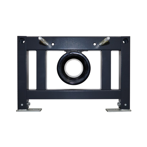 Унитаз импульсный Azario 360х570х375 подвесной, полукруглый, быстросъемное сиденье микролифт, монтажная рама в комплекте (AZ-102C)