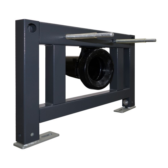 Унитаз импульсный Azario 360х570х375 подвесной, полукруглый, быстросъемное сиденье микролифт, монтажная рама в комплекте (AZ-102C)