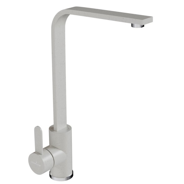 Смеситель для кухни 35к MIXLINE ML-GS14 (331) белый высок. излив - ML-GS14 (331) 