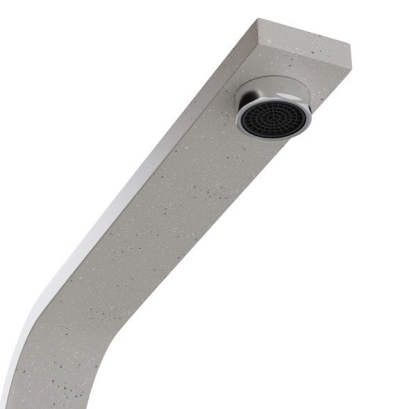 Смеситель для кухни 35к MIXLINE ML-GS14 (331) белый высок. излив - ML-GS14 (331) 