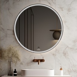 Зеркало MIXLINE &amp;quot;Анита-2&amp;quot; 600*600 (ШВ) бесконтактный сенсор, светодиодная подсветка+подогрев - MLZ.Ani.6-6.1.2.3 