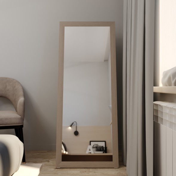 Зеркало MIXLINE &amp;quot;Прованс&amp;quot; Дуб 600*1500 (ШВ) напольное - MLZ.ProvD.6-15 