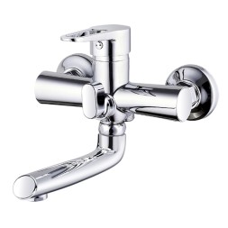 Смеситель для ванны и раковины 35к Glauf NUD3-A045 дивертор поворотный - NUD3-A045 