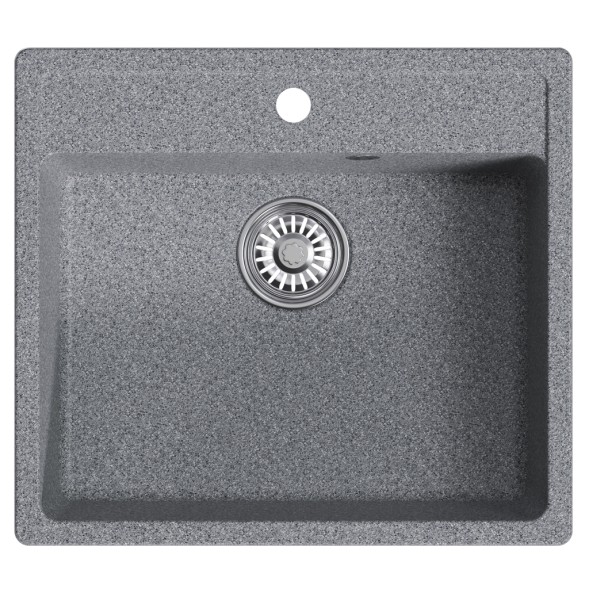 Мойка ML-GM15 КОМФОРТ темно-серая (309), 560*500*180мм - 00-00009352 