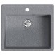 Мойка ML-GM15 КОМФОРТ темно-серая (309), 560*500*180мм - 00-00009352 