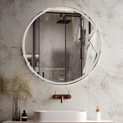 Зеркало MIXLINE &amp;quot;Анита&amp;quot; 500*500 (ШВ) бесконтактный сенсор, светодиодная подсветка - MLZ.Ani.5-5.1.2 