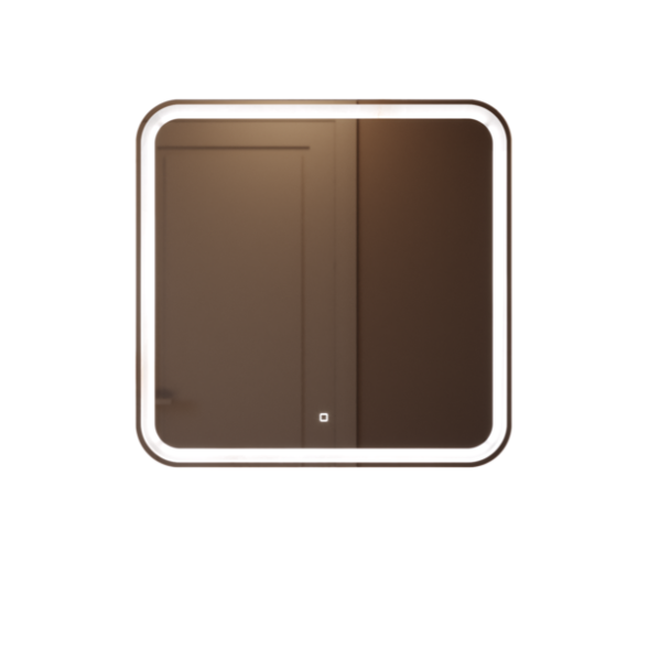 Зеркало MIXLINE &amp;quot;Стив-Лайт&amp;quot; 700*685 (ШВ) сенсорный выключатель, светодиодная подсветка - MLZ.Stiv-layt.7-6.1.2 