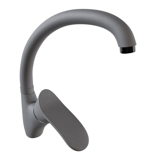 Смеситель для кухни 40к MIXLINE ML-GS01 (342) графит высок. излив - 00-00001748 