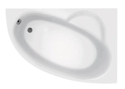 Ванна акриловая Roca WELNA асимметричная 160х100 правосторонняя, белая (7.2486.4.300.0)
