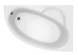 Ванна акриловая Roca WELNA асимметричная 160х100 правосторонняя, белая (7.2486.4.300.0)