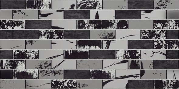 Декор 249x500 Glent Black - DW9GLB99