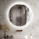 Зеркало MIXLINE &amp;quot;Анита&amp;quot; 600*600 (ШВ) бесконтактный сенсор, светодиодная подсветка - MLZ.Ani.6-6.1.2 