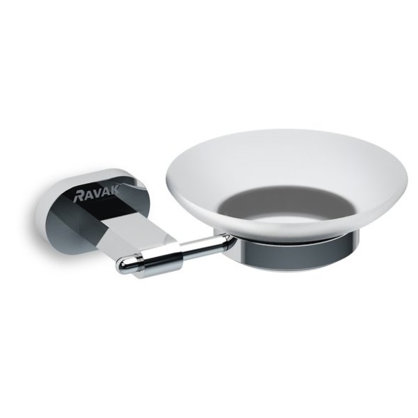 Мыльница с держателем Ravak Chrome CR 200.00, хром (X07P187)