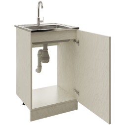 Тумба 50 ЛДСП белый мрамор - 310613 