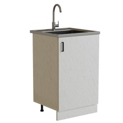 Тумба 50 ЛДСП белый мрамор - 310613 