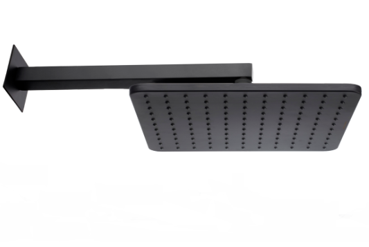 Верхний душ Bossini Cosmo 1 режим, черный матовый ( H69598I.073)