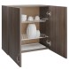шкаф навесной кухонный с сушкой 60 шимо/ясень темный - 546675 