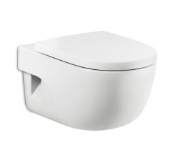 ПЭК: Roca MERIDIAN 480 мм унитаз + сиденье с микролифтом + инсталляция + кнопка