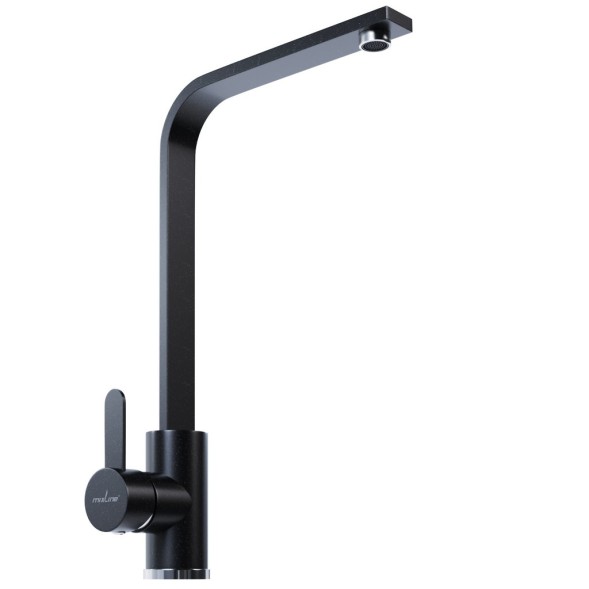 Смеситель для кухни 35к MIXLINE ML-GS14 (343) антрацит высок. излив - ML-GS14 (343) 