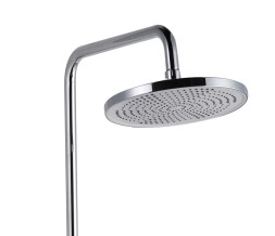 Душевая система 35к ПРОФСАН ПСМ-800-87CH клавиш. упр. лейка "Тропич. душ круг" + гигиен. лейка ХРОМ - PSM-800-87CH